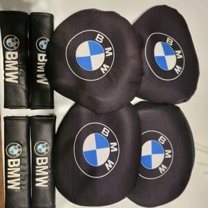 BMW Black and Blue Interior Accessory Set